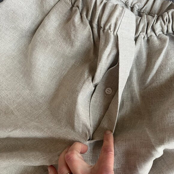 Baserange Beige Lane Lounge Pants Size Small NWT! - Picture 9 of 12